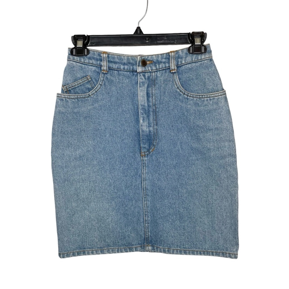 Palmer e Palmer Australia Blue‎ Denim Western Cowgirl Skirt - Picture 2 of 10